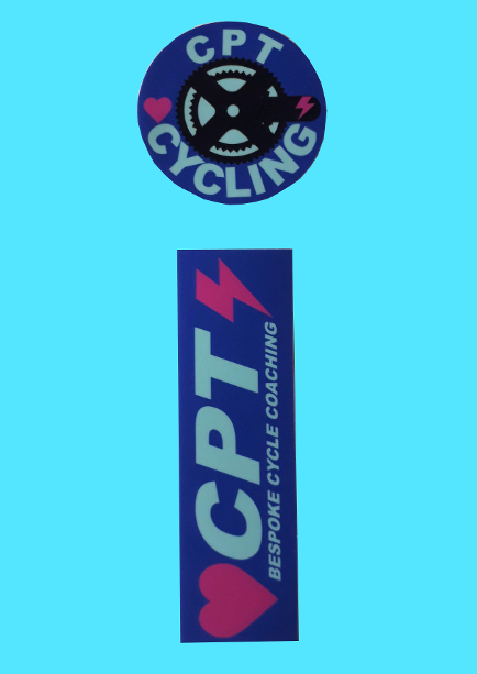 CPT Cycling branded decals
